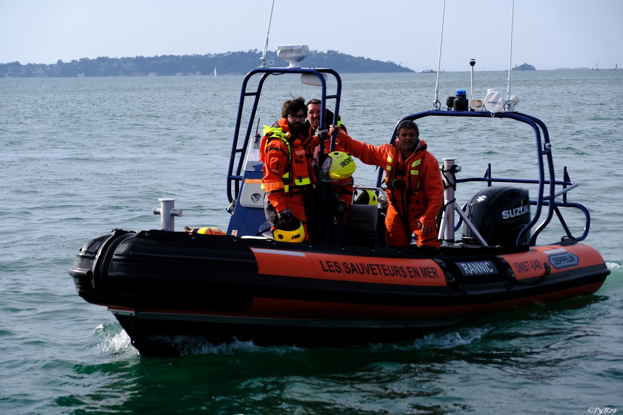 Le "Baz Garo" en Baie de Morlaix le 08 mai 2024. Photo pyb29