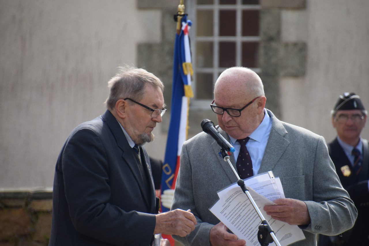 Jacques Prigent et Pierre Rochereuil. Photo pyb29